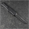 (#1705-1T30) Microtech Knives Hera II Black Tacitcal Recurve Plain - Back