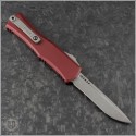 (#1705M-10APMR) Microtech Knives Merlot Hera II Mini Recurve Apocalyptic Plain - Back