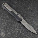 (#184-10AP) Microtech Glykon Bayonet Apocalyptic Plain - Back