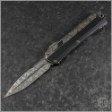 (#184-10C1) Microtech Glykon Bayonet Acid Washed - Front