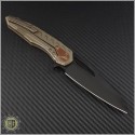 (#196-1BZ) Microtech Sigil Bronzed with Copper DLC Standard - Back