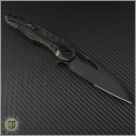 (#196-2DLCTS) Microtech Sigil with Aluminum DLC Tactical Partially Serrated - Signature Series - Back