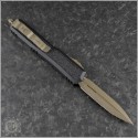 (#206-13APS) Microtech Knives Makora D/E Bronzed Plain - Back