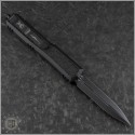 (#206-1TS) Microtech Knives Makora D/E Shadow Black Plain - Back