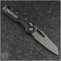 (#210-10APFRGTBK) Microtech MSI Wharncliffe Ram-Lok Stonewash Plain - Back
