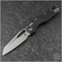 (#210-10FL) Microtech MSI Wharncliffe Ram-Lok Stonewash Plain - Front