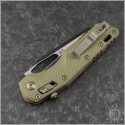 (#210-1FLGTOD-C) Microtech Fluted OD Green MSI Wharncliffe Ram-Lok Black Plain - Additional View