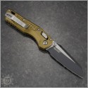 (#210M-1FRTA) Microtech Tan MSI Mini Ram-Lok Wharncliffe Black Plain - Back