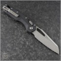 (#210T-10PMBK30) Microtech MSI Wharncliffe Ram-Lok Stonewash Plain - Back