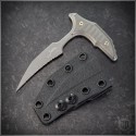 (#218-12APMS1) Microtech Knives Bee Full Serrated Bronze Titanium - Front