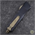 (#219-13CF) Microtech Combat Troodon Hellhound Bronzed Standard CF Top - Additional View