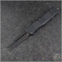 (#219-1DLCTS) Microtech Combat Troodon Hellhound Tanto DLC - Front