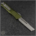 (#219R-10ODS) Microtech OD Green Combat Troodon Hellhound Razor Stonewash - Back