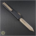 (#223-D15) Microtech Ultratech Spartan Bronze Double Full Serrated - Back