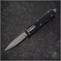 (#225-10-Tri) Microtech Knives Dirac D/E Stonewash Plain - Front