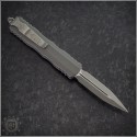 (#225-10APNC) Microtech Knives Natural Clear Dirac D/E Apocalyptic Plain - Back