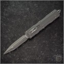 (#225-10APNC) Microtech Knives Natural Clear Dirac D/E Apocalyptic Plain - Front
