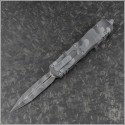 (#225-1UCS2) Microtech Knives Urban Camo Dirac D/E Plain - Front