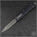 (#227-10AP) Microtech Knives Dirac Delta D/E Apocalyptic Plain - Front
