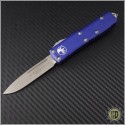 (#231-10APPU) Microtech Purple UTX-85 S/E Apocalyptic Plain - Front