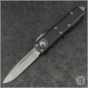 (#231-10) Microtech UTX-85 S/E Stonewash Plain - Front