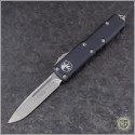 (#231-10) Microtech UTX-85 S/E Stonewash Plain - Front