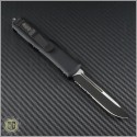 (#231-2T) Microtech UTX-85 S/E Black Partially Serrated Tactical - Back