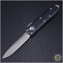 (#231-7) Microtech UTX-85 S/E Bead Blast Plain - Front