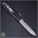 (#231-7b) Microtech UTX-85 S/E Bead Blast Plain - Back