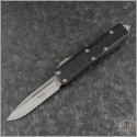 (#231II-10S) Microtech UTX-85 II Stepside Stonewash Plain - Front