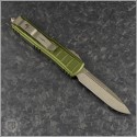 (#231II-13ODS) Microtech OD Green UTX-85 II Stepside Bronze Plain - Back