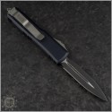 (#232-1-204P) Microtech UTX-85 D/E Black Plain - Back