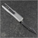 (#232-1CR) Microtech Clear UTX-85 D/E Black Plain - Back