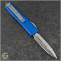 (#232-4BL) Microtech Blue UTX-85 D/E Satin Plain - Back