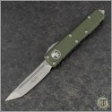 (#233-10OD) Microtech Tan UTX-85 T/E Stonewash Plain - Front