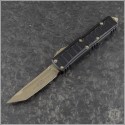 (#233II-13APS) Microtech UTX-85 II T/E Stepside Bronzed Plain - Front