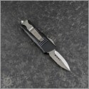 (#238-4) Microtech Mini Troodon D/E Satin Plain - Back