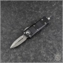 (#238-4) Microtech Mini Troodon D/E Satin Plain - Front