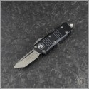(#240-4) Microtech Mini Troodon T/E Satin Plain - Front