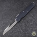 (#241M-10) Microtech Cypher MK7 Wharncliffe Stonewash - Front