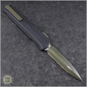 (#242M-1GRB) Microtech Cypher MK7 D/E OD Green Blade & Hardware - Back