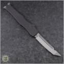 (#250-11NS) Microtech Halo VI T/E Stonewash Part Serrated No Safety - Back
