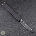 (#250-1NS) Microtech Halo VI T/E Black Plain No Safety - Back