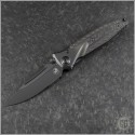 (#260-1DLCTCFTIS) Microtech Knives Socom Bravo S/E DLC Plain - Front