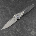 (#260M-7CFTI) Microtech Knives Socom Bravo Mini S/E Bead Blast Plain - Front