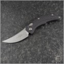 (#268A-10) Microtech Knives Brachial Stonewash Plain - Front