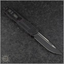 (#278-1T) Microtech Scarab II S/E Black Plain - Back