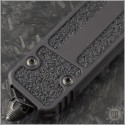 (#280-1DLCTSH) Microtech Scarab II D/E Shadow DLC Plain Edge - Additional View