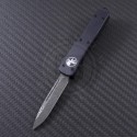 (#347-MCK) Microtech UTX-70 S/E Damascus - Front