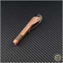 (#401-CP-DLC) Microtech Siphon II Pen Copper - Back